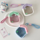 Plush small house transparent doll bag storage bag Plush small house transparent doll bag storage bag