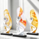 Aluminum Crystal Trophy