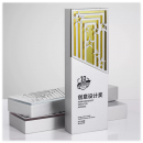 創意鏡面水晶獎杯