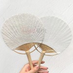 種子紙扇