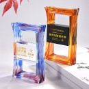 長方框型琉璃水晶獎杯