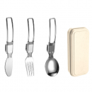 304 stainless steel folding tableware set