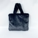 Plush bag rabbit fur bag