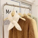 Korean Winter Knitted Down Scarf Korean Winter Knitted Down Scarf