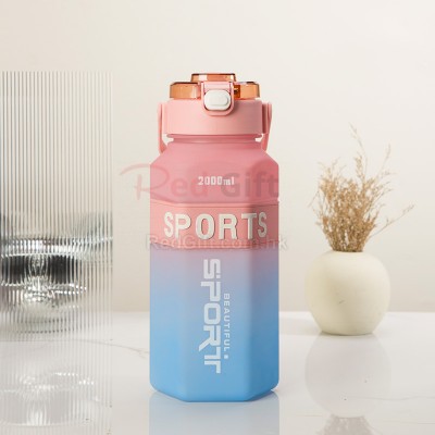 Hexagonal Sports Water Bottle