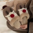 Christmas Reindeer Cotton Slippers Christmas Reindeer Cotton Slippers