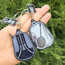 羽毛球搖搖樂鑰匙扣掛件