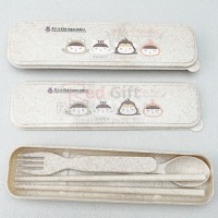 麥稈兒童餐具套裝-東華三院