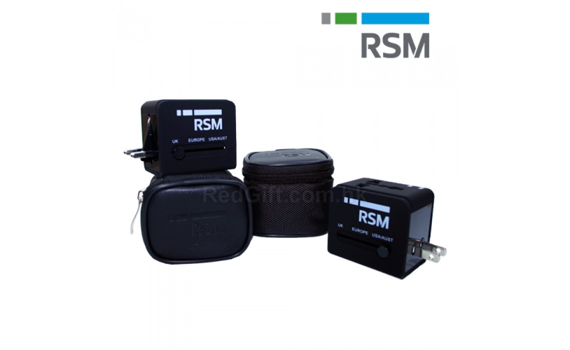 萬用轉換插頭連USB插口-RSM International
