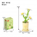 Coffee Cup Plant Series Building Blocks-The 12 Zodiac Signs' Guardian Flower Collection