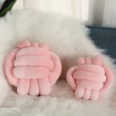 三股編織水晶絨抱枕 三股編織水晶絨抱枕