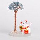招財貓水晶樹