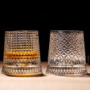 Rotatable Tumbler Crystal Glass