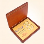 Foldable Wooden Medal