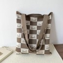 針織手提肩背兩用袋 針織手提肩背兩用袋