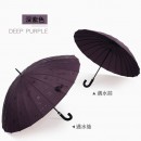 Water Activated Color Changing Flower Print Straight Umbrella