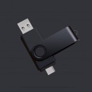 旋轉雙頭Type-C&USB手指