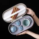 汝窯旅行茶具套裝