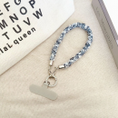 毛絨撞色手機掛繩