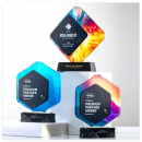 Crystal Marble Trophy