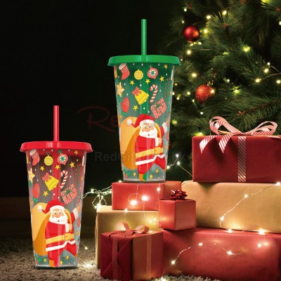 Christmas Cold iscoloration Cup