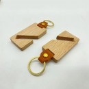 Wooden Phone Holder With Keychain