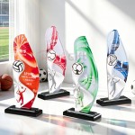 Aluminum Crystal Trophy