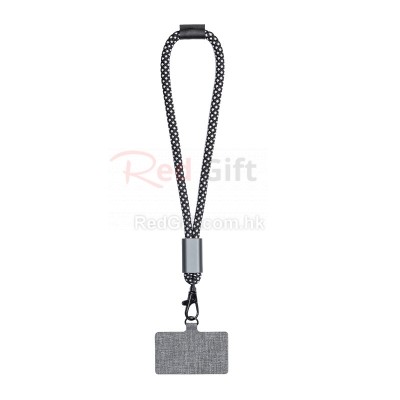 Uncle Earth Ocean Recycling Material Eco-friendly Portable Charging Phone Lanyard