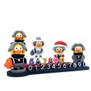 立體公仔簡單款汽車號碼牌