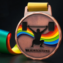 Weightlifting Metal Medal