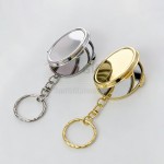 Customizable Folding Vanity Mirror Keychain