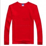 Pure Color Long Sleeve Polo Shirt