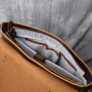 復古真皮公事電腦包