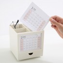 Rotatable Pen Holder Storage Box