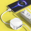 伸縮收納支架三合一數據線