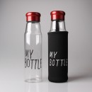 420ML Portable Thermal Insulation Glass Bottles