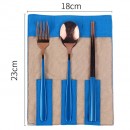 Stainless Steel Tableware with Bag