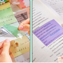 Pull-out transparent sticky note Memo paper