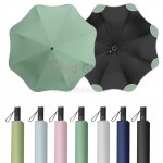 圓角反光條摺疊雨傘