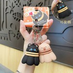 可旋轉羽毛球減壓鑰匙扣