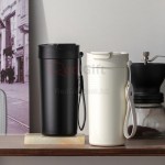 双饮咖啡杯316不锈钢材质保温杯
