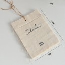 翻頁帆布日曆月曆