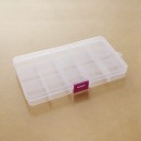 Small 15-Grid Plastic Jewelry Box