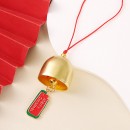 Christmas small bell wind chime pendant ornament