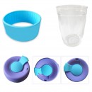 Silicone Glass Coffee Cup