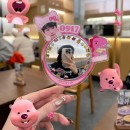 Customizable check-in mirror