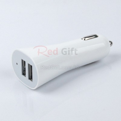 Dual-port USB car charger