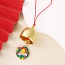 Christmas small bell wind chime pendant ornament