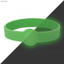 Neon Glow Silicone Wrist Band Custom Design