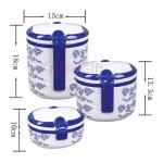Blue And White Porcelain Lunchbox